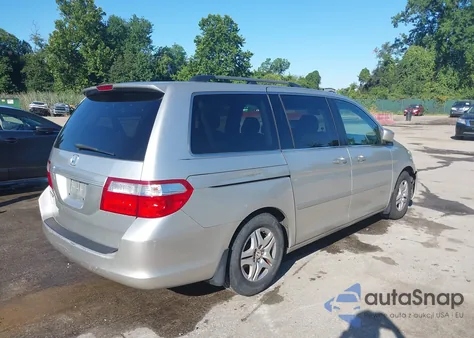 2007 Honda Odyssey Ex z USA, uszkodzony, nr VIN 5FNRL38477B452725